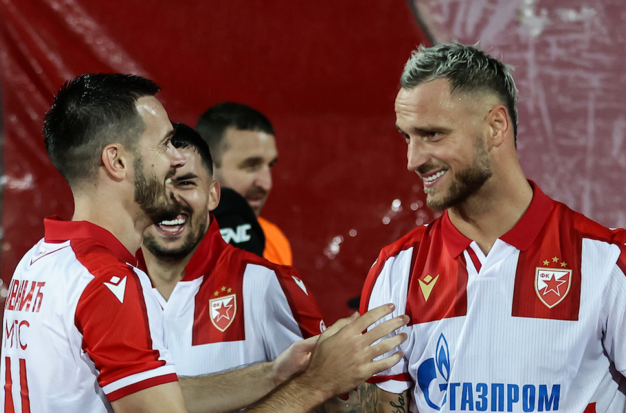 Zvezda nastavlja pohod ka Ligi šampiona – dva gola prednosti i isto toliko problema VIDEO