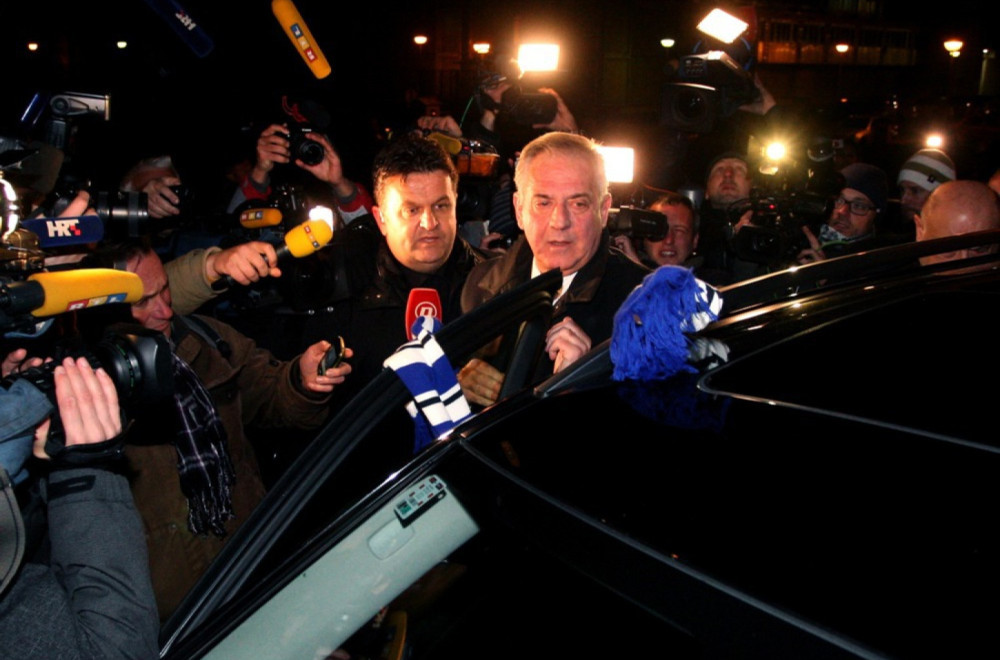 Ivo Sanader na slobodi FOTO/VIDEO