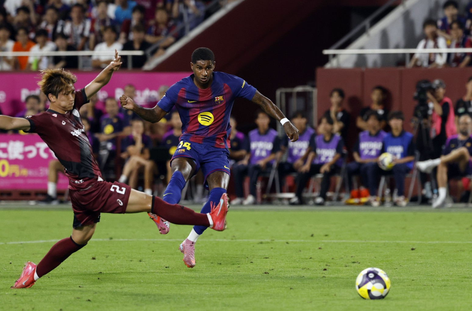 Prvenac Rašforda u dresu Barse VIDEO