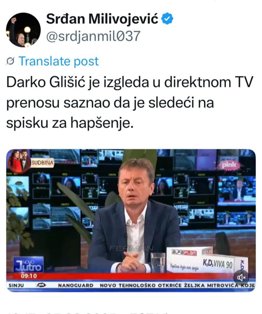 Likuju: Žele da Glišić umre; Potvrdili da su neljudi i ološi; Sramne reakcije FOTO