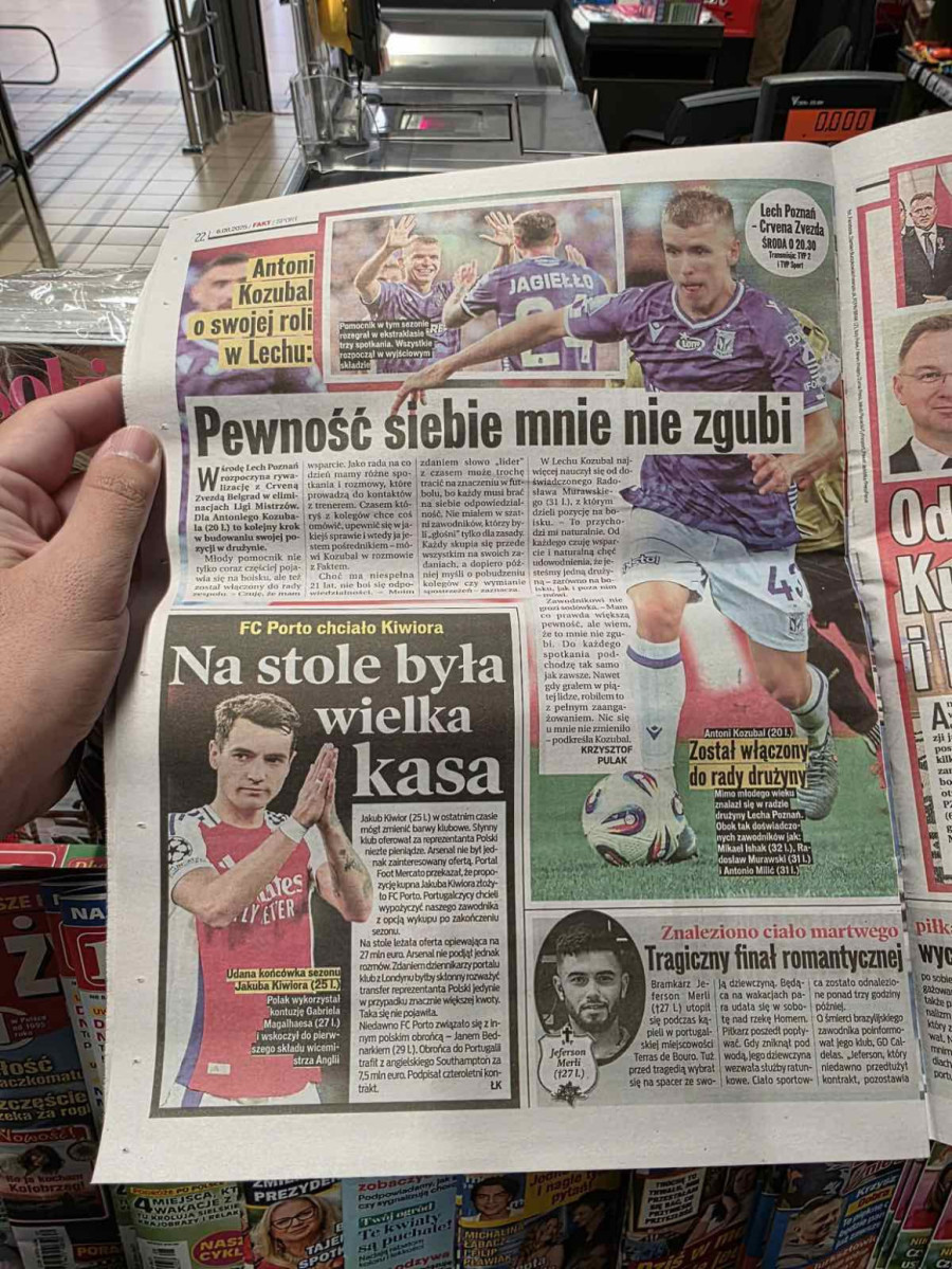 Poljaci pesimisti: Leh gubi od Zvezde? FOTO