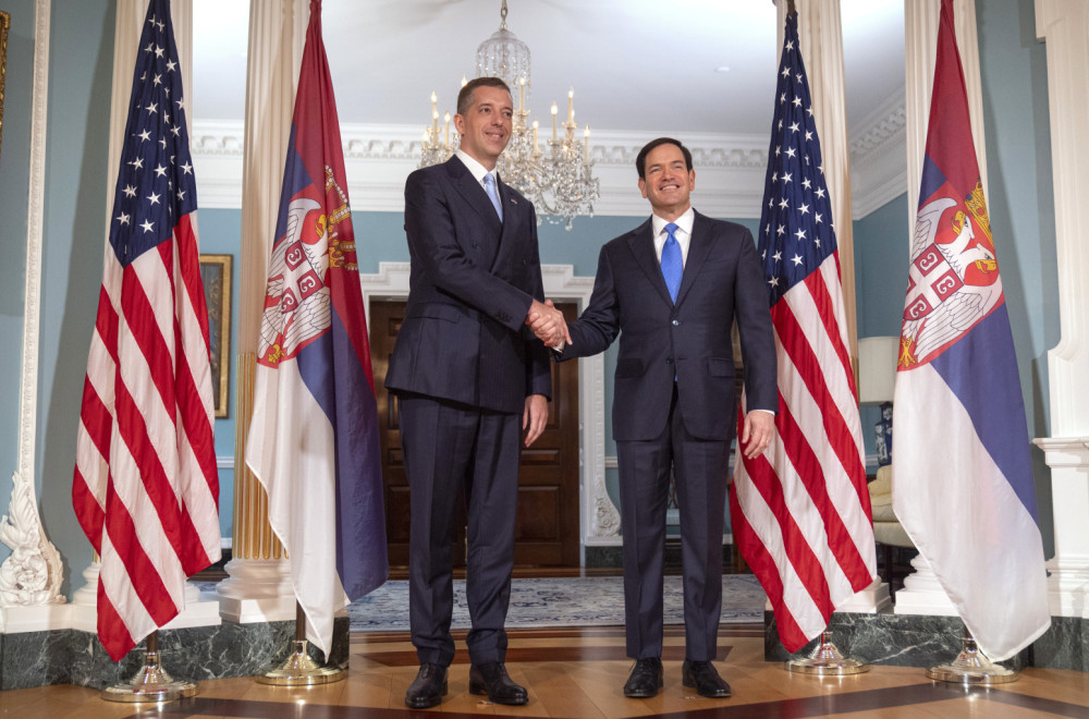 Važan sastanak u Vašingtonu: Đurić sa Markom Rubiom – Amerika vidi Srbiju kao partnera FOTO