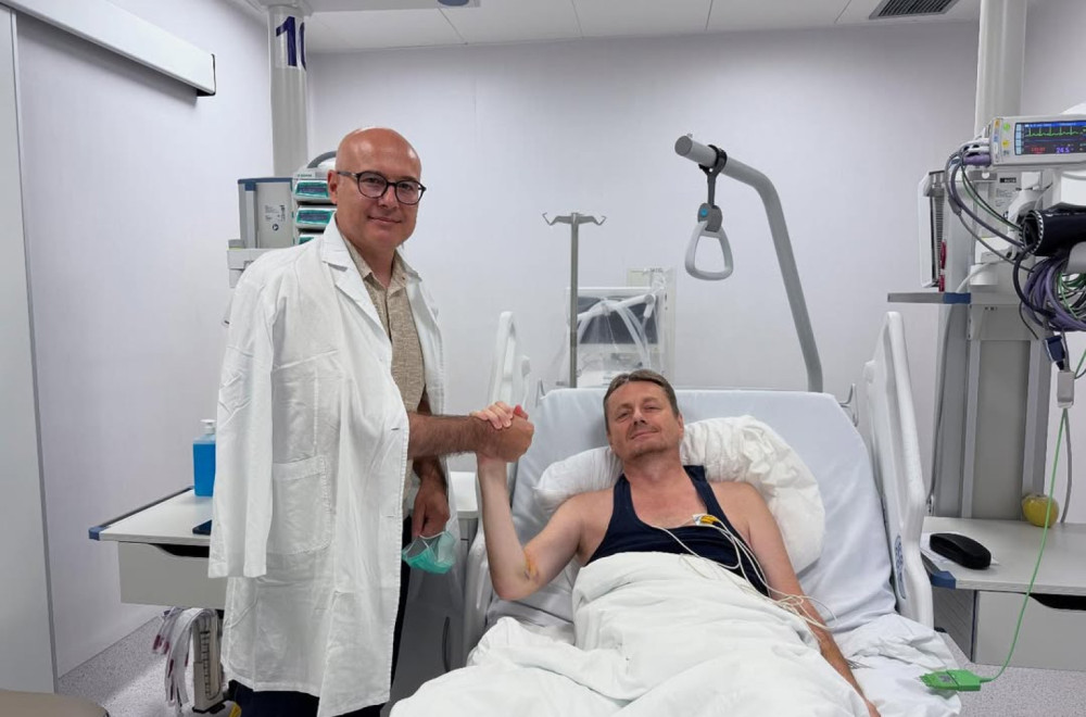 Vučević posetio Glišića: "Uskoro nastavljamo" FOTO