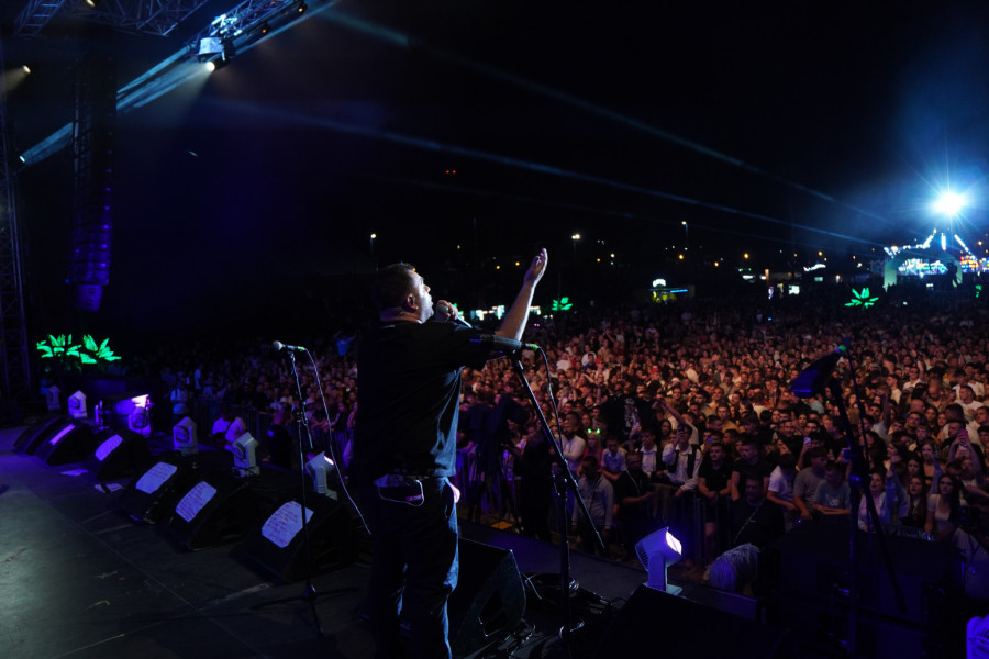 Ludilo u Guči: Coby napravio spektakl pred 60.000 ljudi FOTO