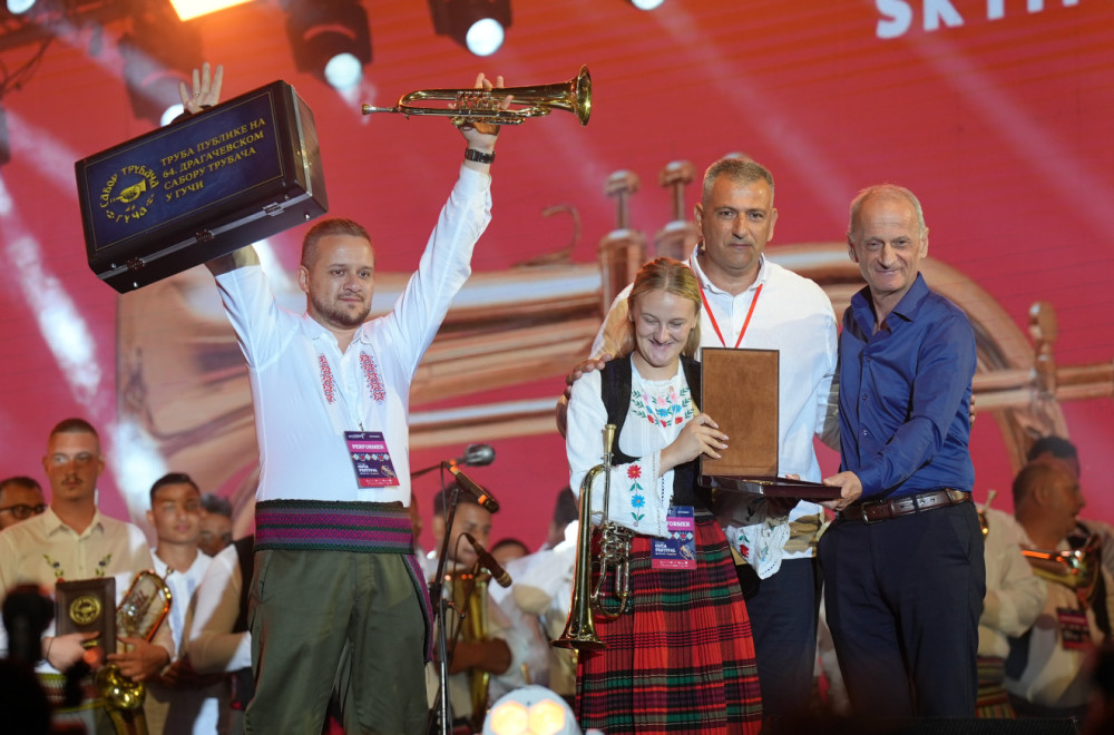 Dejvid pokorio Guču: Mladić iz Bojnika opet dokazao da truba sa juga Srbije dominira FOTO