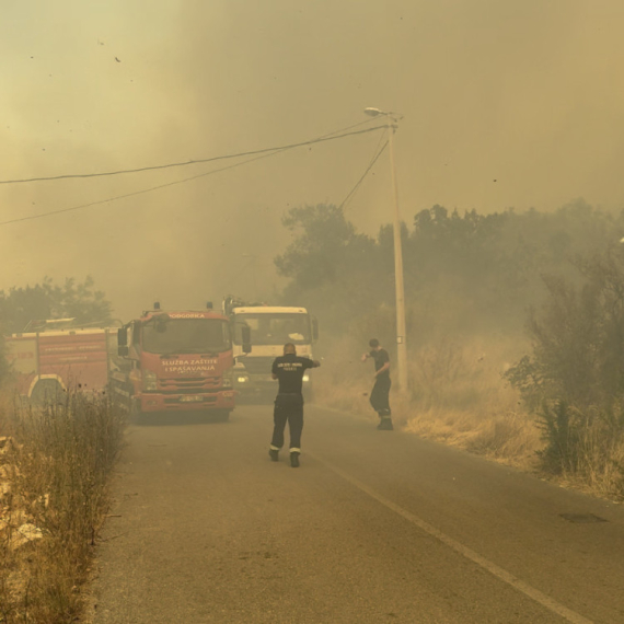 Dramatično je! Put ka plaži je put ka paklu; Crna Gora je u plamenu FOTO/VIDEO