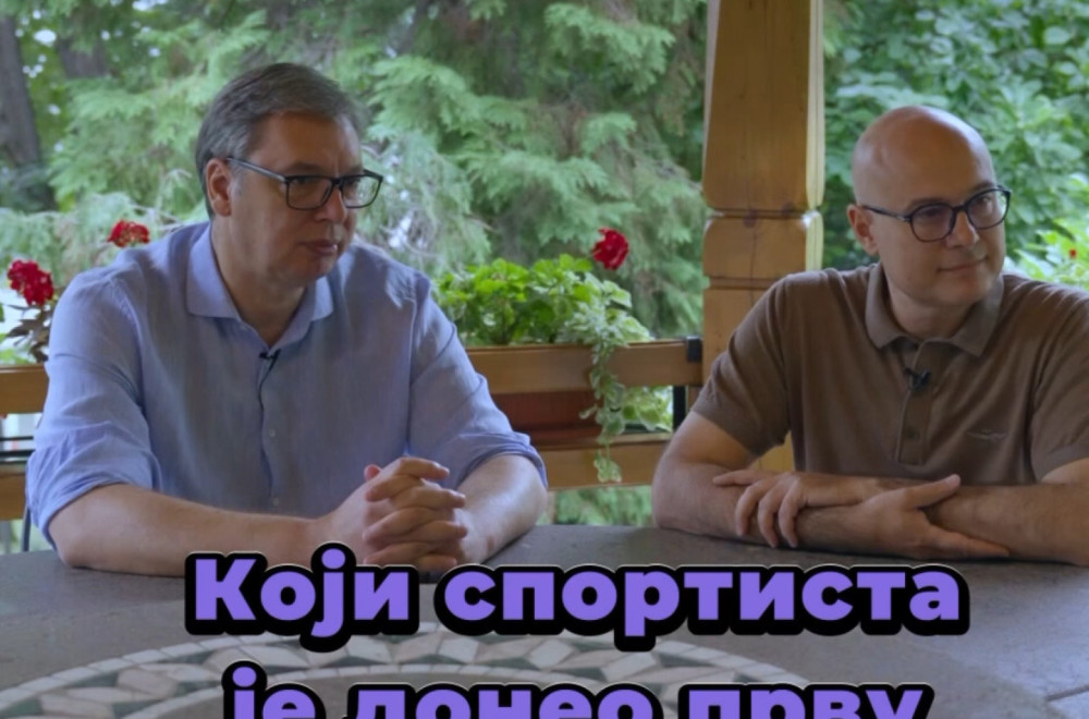 Vučić i Vučević učestvovali u sportskom kvizu: Evo na koje pitanje nisu znali odgovor VIDEO