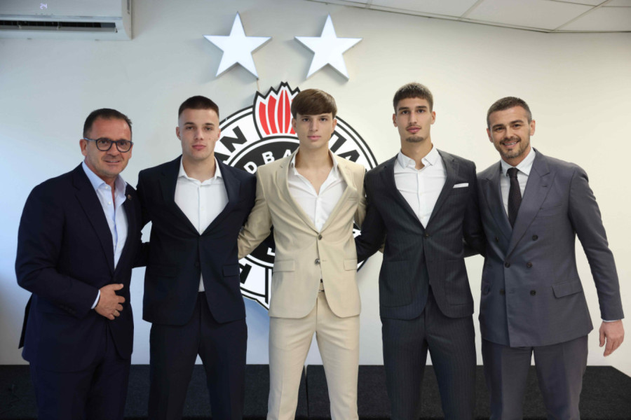 Partizan vezao klince