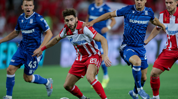 Zvezda pritisnuta od starta – Leh nije došao u Beograd da se preda