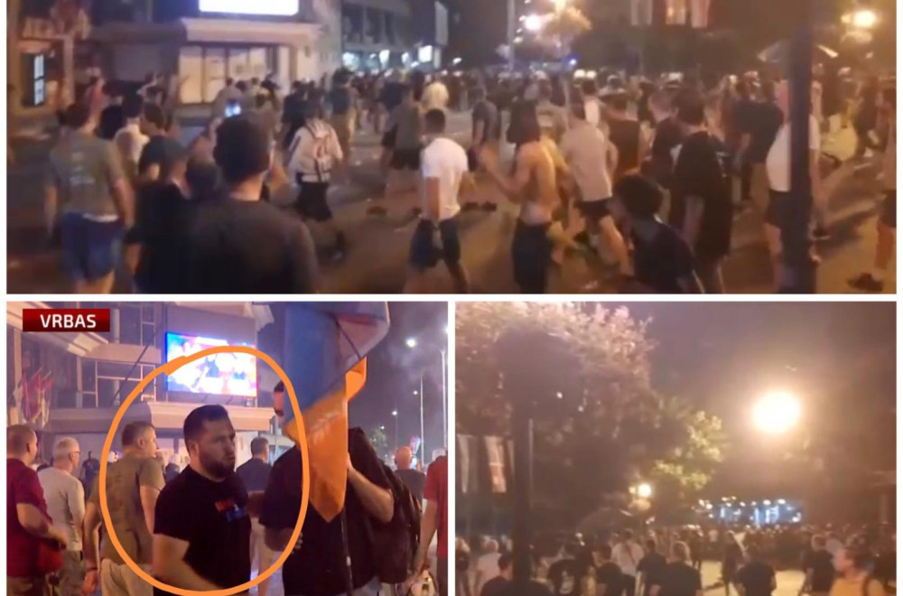 Blokaderi bacali topovske udare, baklje i cigle; Među njima Pogačar i Brković VIDEO