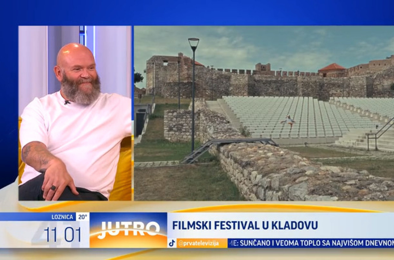 Darko Perić pokreće filmski festival u Kladovu: "Zbog sina želim da dolazim u Srbiju" VIDEO
