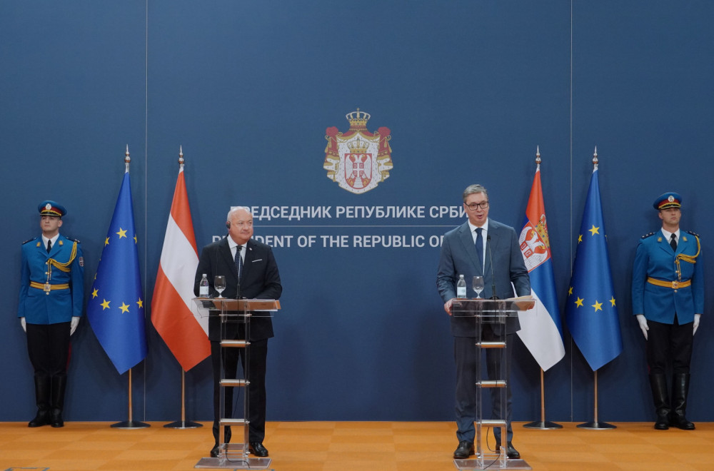Vučić sa austrijskim kancelarom Štokerom: Postigli smo visok nivo razumevanja; Izražavam ogromnu zahvalnost