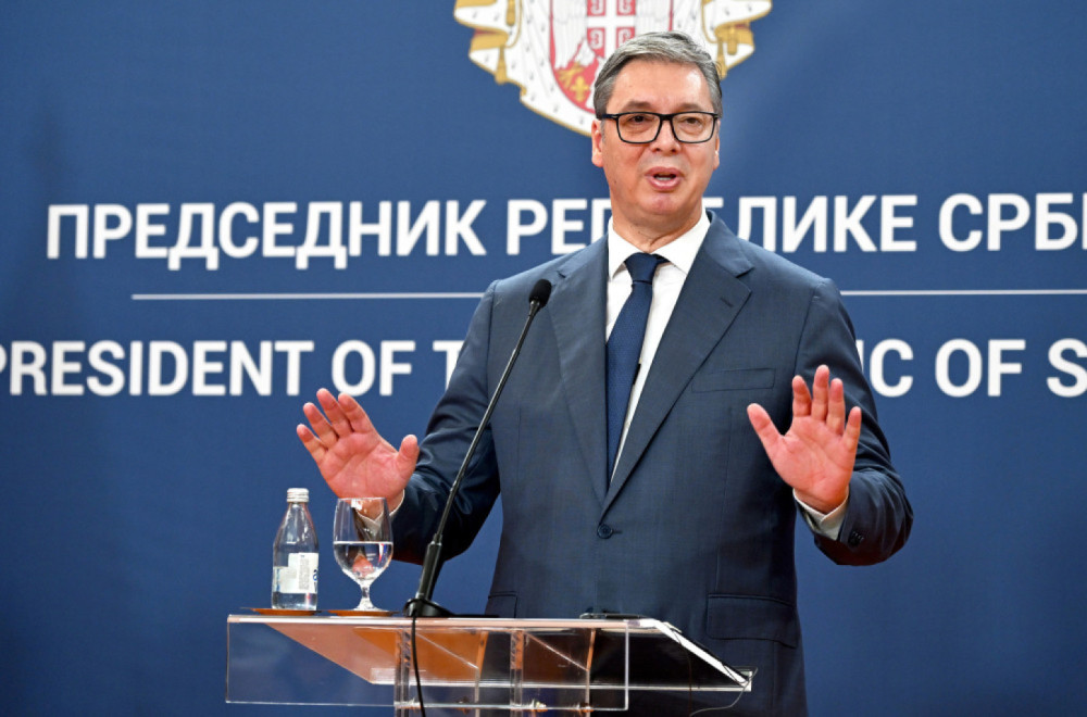 Repriza obraćanja Aleksandra Vučića i austrijskog kancelara Kristijana Štokera