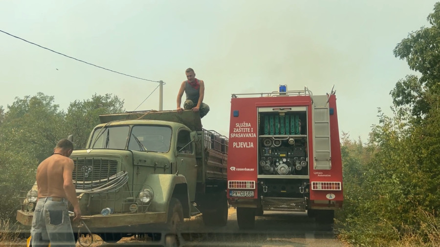 Apokalipsa: Ovde je trenutno najkritičnije požarište u Crnoj Gori FOTO