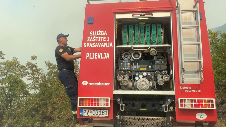 Apokalipsa: Ovde je trenutno najkritičnije požarište u Crnoj Gori FOTO