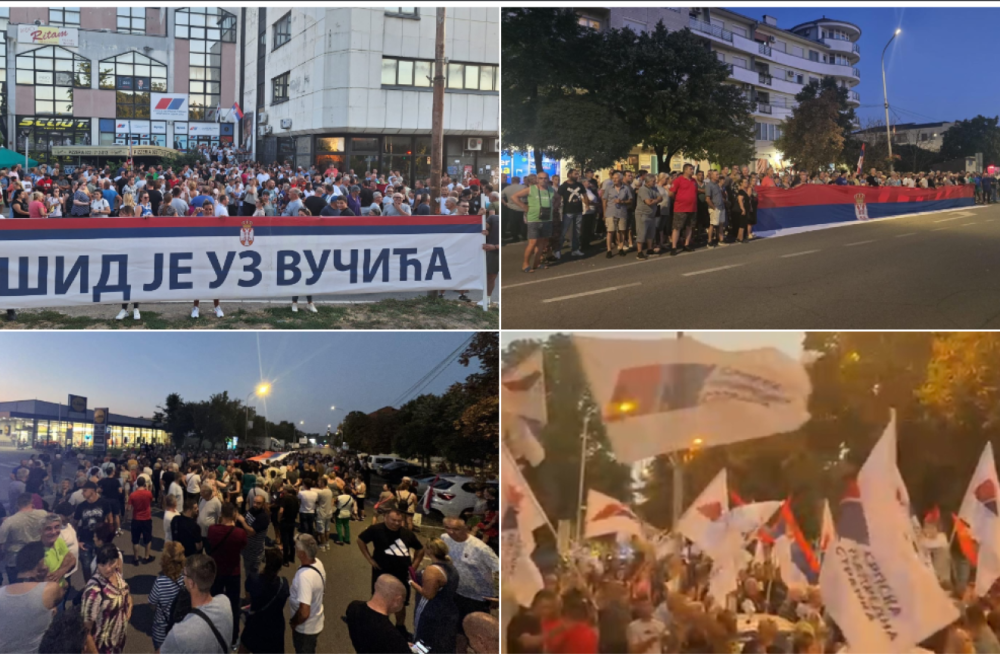Ogromna podrška: Građani na 250 lokacija širom Srbije: Subotica, Sombor, Zrenjanin, Šid, Bač... FOTO/VIDEO