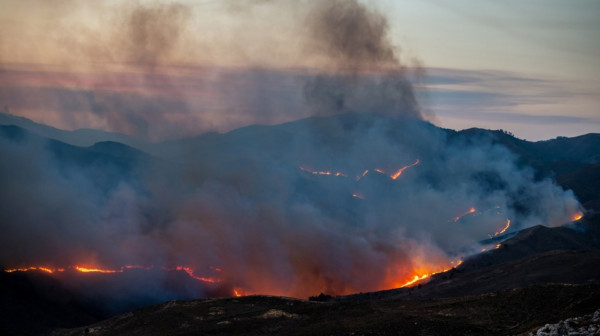 Fire breaks out again near Trebinje; Flames approach homes
