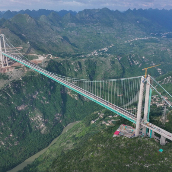 Najviši most na svetu uspešno prošao test: Postaviće nove rekorde