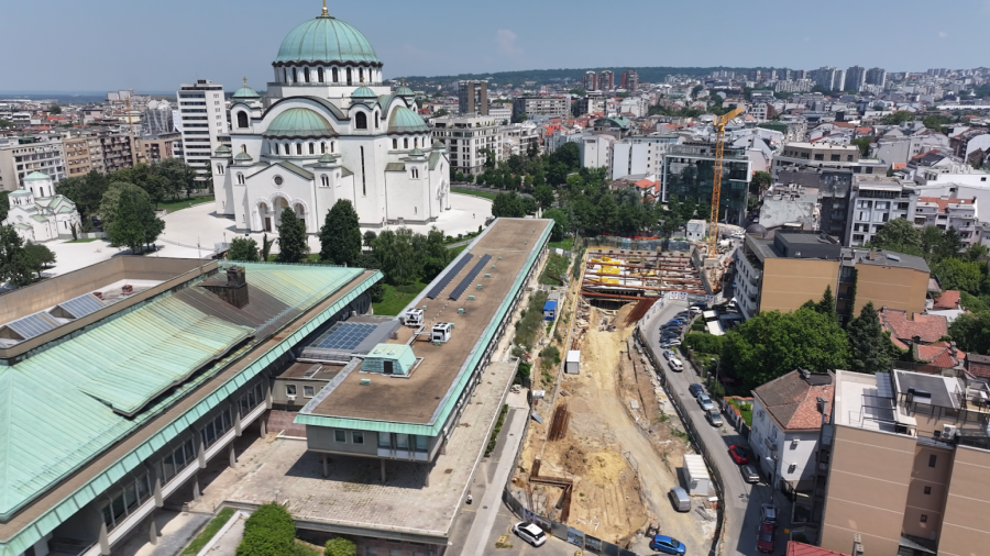 357 novih parking mesta na Vračaru: U toku izgradnja javne garaže FOTO
