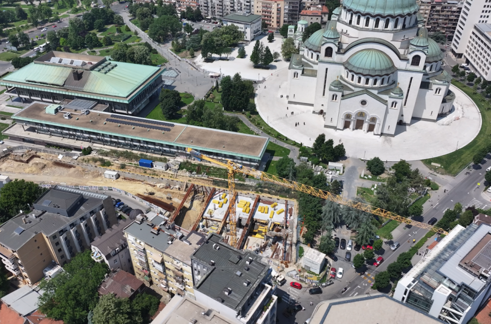 357 novih parking mesta na Vračaru: U toku izgradnja javne garaže FOTO