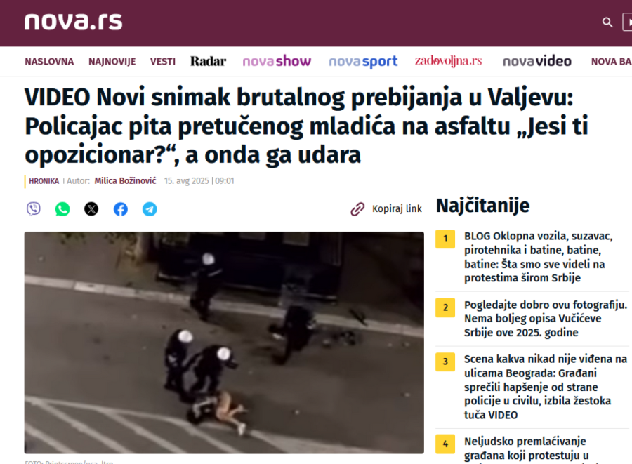 Opozicioni mediji manipulišu građanima Srbije – snimak star 5 godina predstavili kao udarnu vest dana FOTO