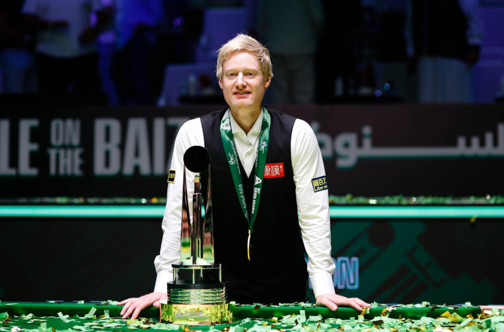 Robertson srušio O'Salivena masters u Saudijskoj Arabiji