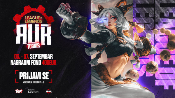 RUR vas poziva na novi LoL 5v5 turnir – Prijavite se!
