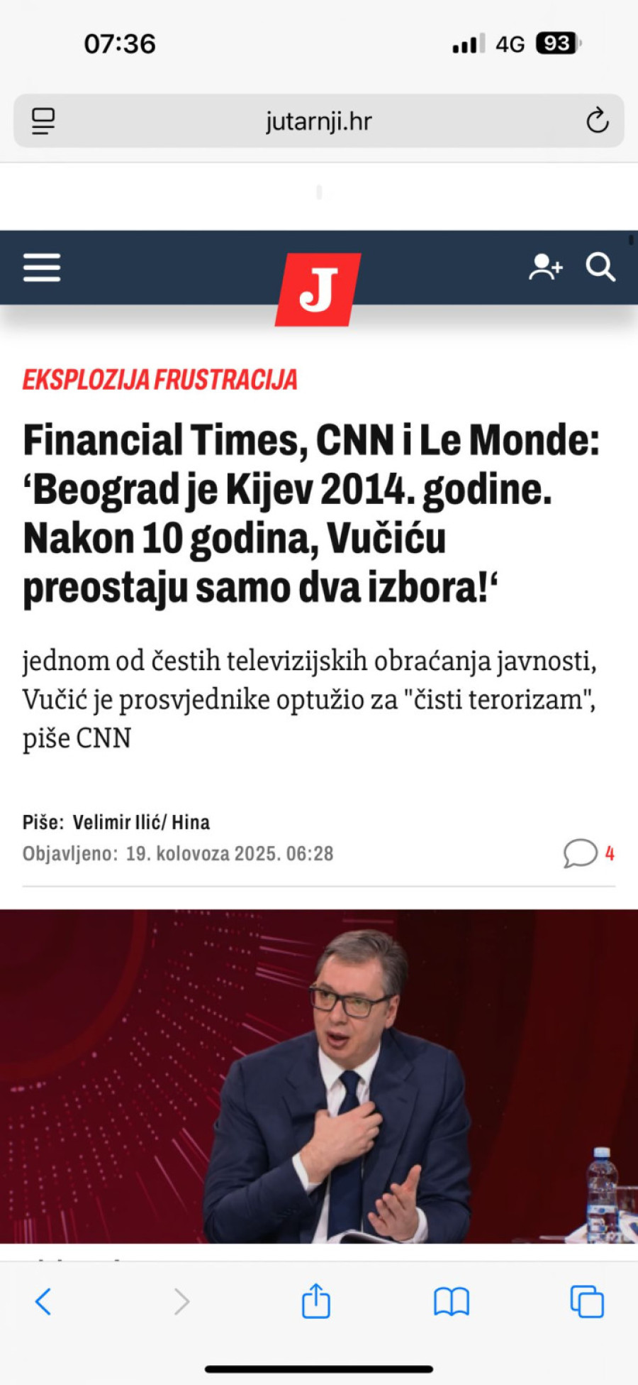 Hrvatski mediji i NATO poručuju: Moramo zapaliti Beograd kao Kijev 2014, Srbija će dobiti Majdan i rat