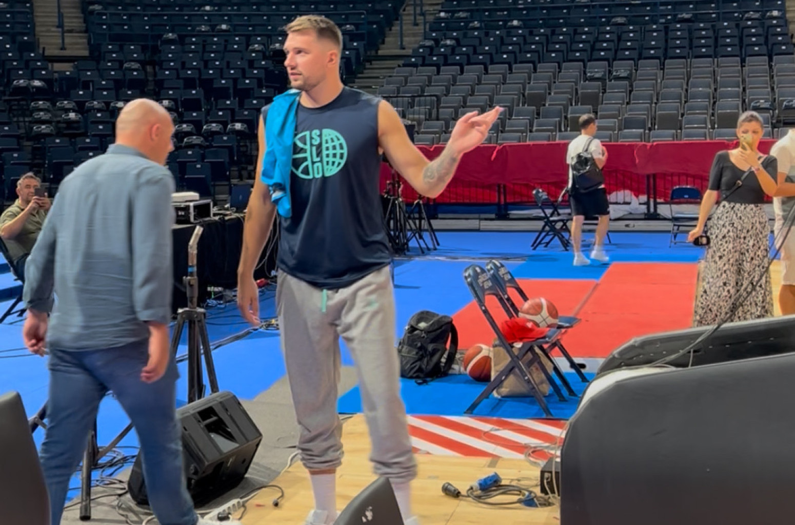 Dončić i Omić "peckali" Murića zbog Zvezdinog grba VIDEO