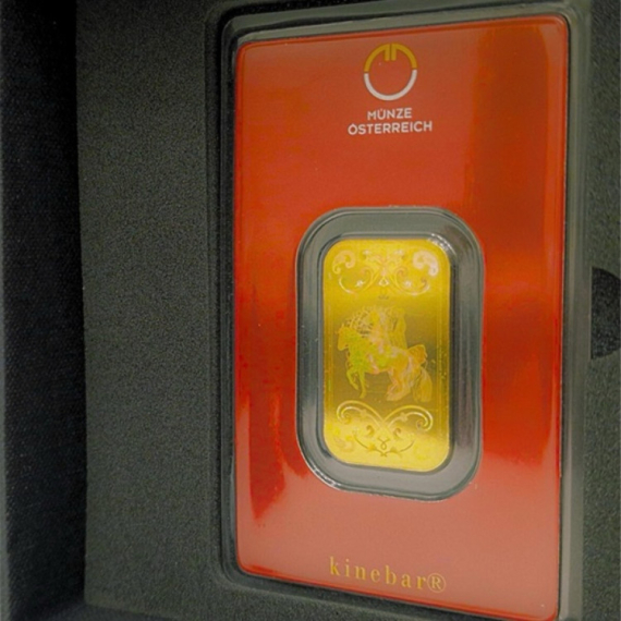 Kinebar – Zlatna Poluga sa Ugrađenim "Pečatom"