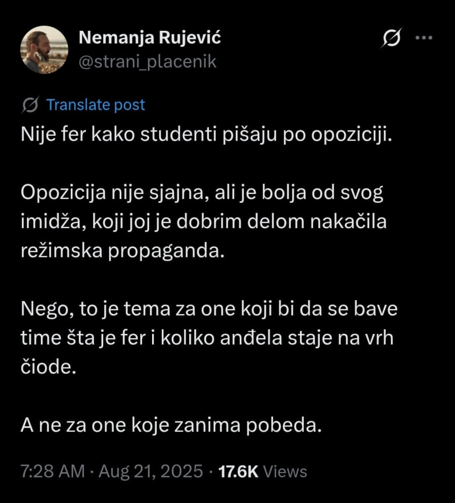 Novinar Dojče vele udario na blokadere FOTO