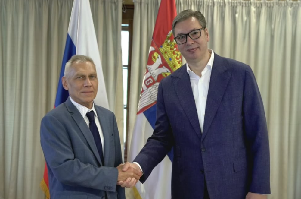 Vučić sa Bocan-Harčenkom: Srbija ostaje posvećena razvijanju prijateljskih odnosa sa Rusijom FOTO