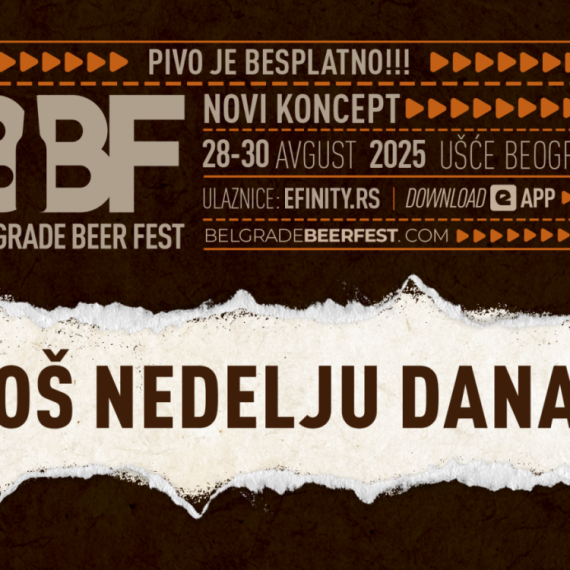 Sedam dana do muzičkog događaja godine – Belgrade Beer Fest 2025 počinje 28. avgusta
