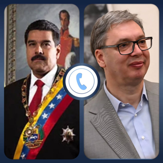 Vučić razgovarao sa Madurom: Sadržajan razgovor sa velikim prijateljem Srbije; Gradimo mostove saradnje