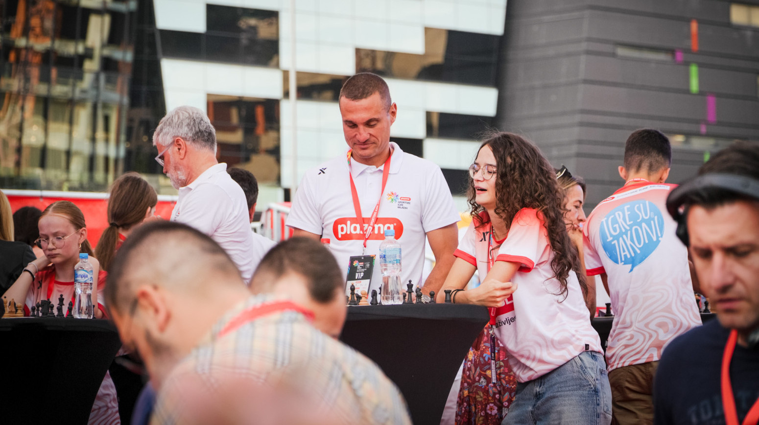 Čeferin, Al-Kelaifi, Obradović, Danilović, Vidić, Mijatović u Sarajevu zbog mladih FOTO/VIDEO