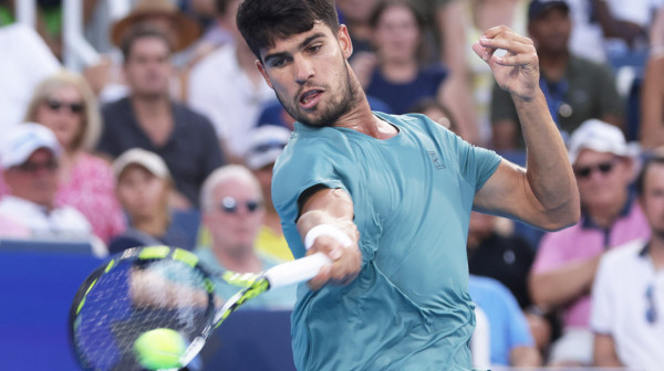 Alkaras se sprema za US Open – sa sveštenikom VIDEO