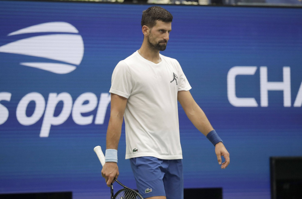 Đoković trenirao na "Artur Ešu", ali neko nedostaje