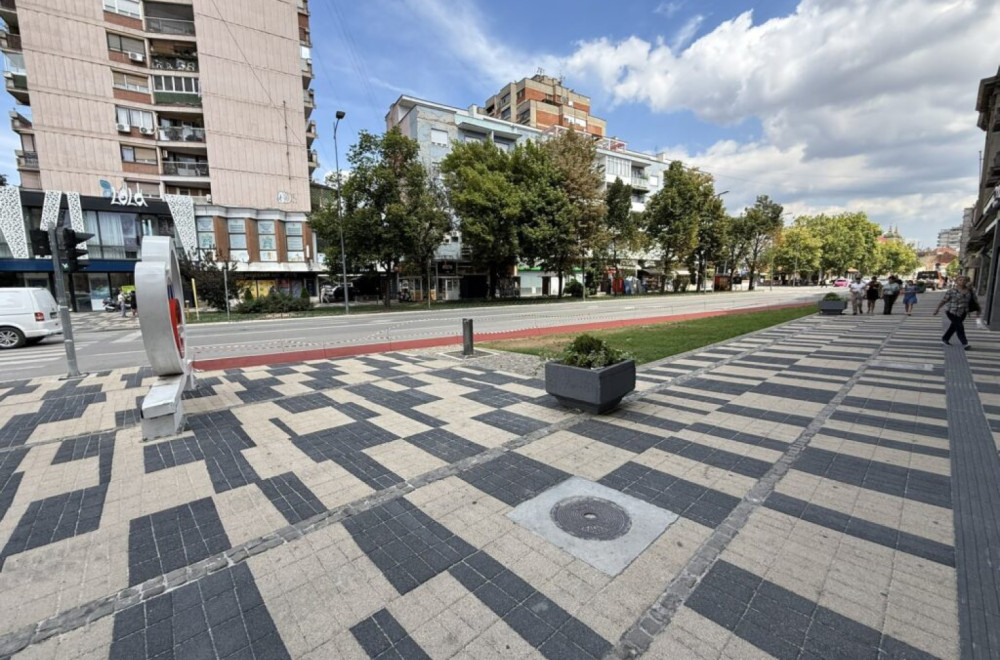 Centar Leskovca u novom sjaju: Najfrekventniji deo grada blista FOTO