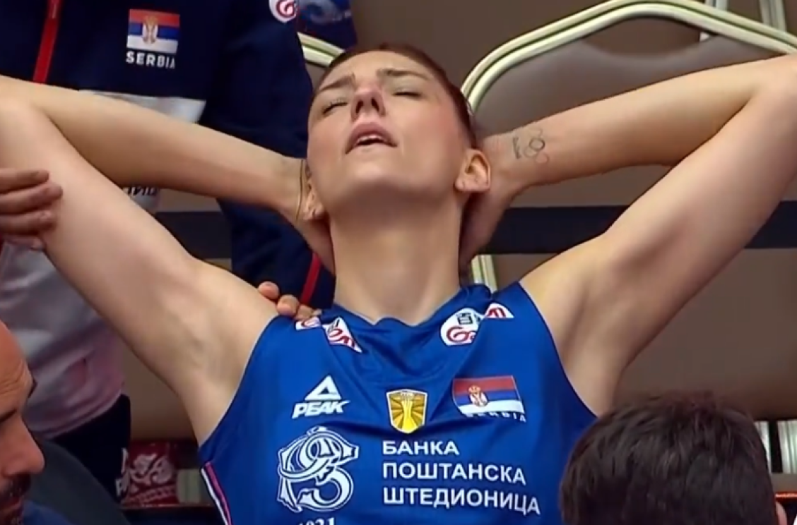 Užasne scene – Suze Tijane Bošković, zebnja u timu Srbije! FOTO