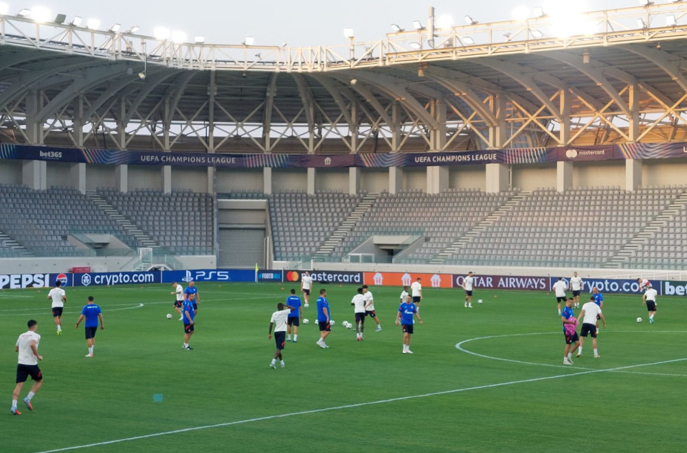 B92.sport na poslednjem treningu Zvezde: Arnautović i Radonjić spremni!