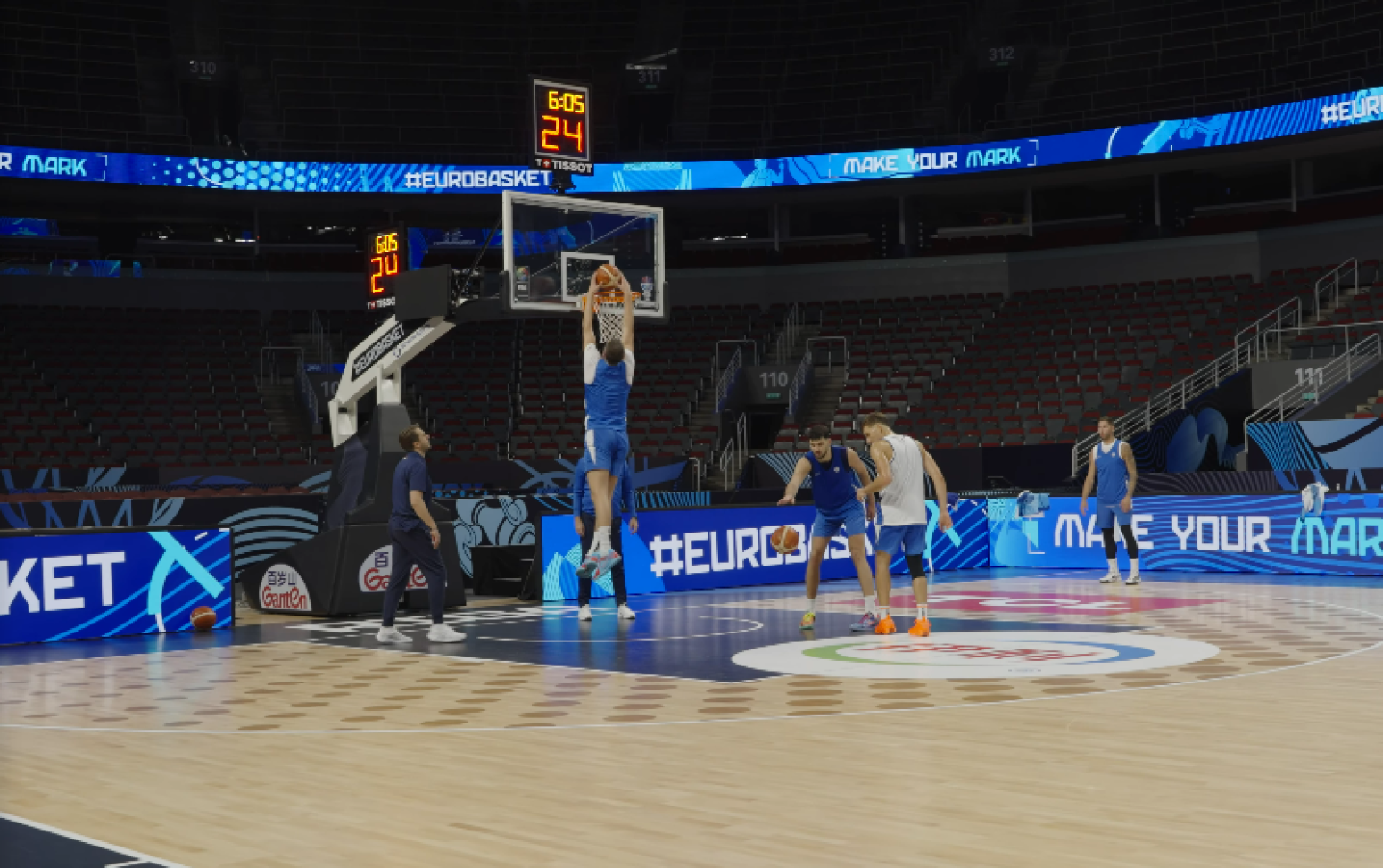 Prvi trening "orlova" u Rigi