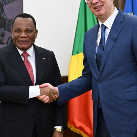 Vučić se sastao sa ministrom spoljnih poslova Republike Kongo: Naša budućnost je u međusobnoj saradnji FOTO
