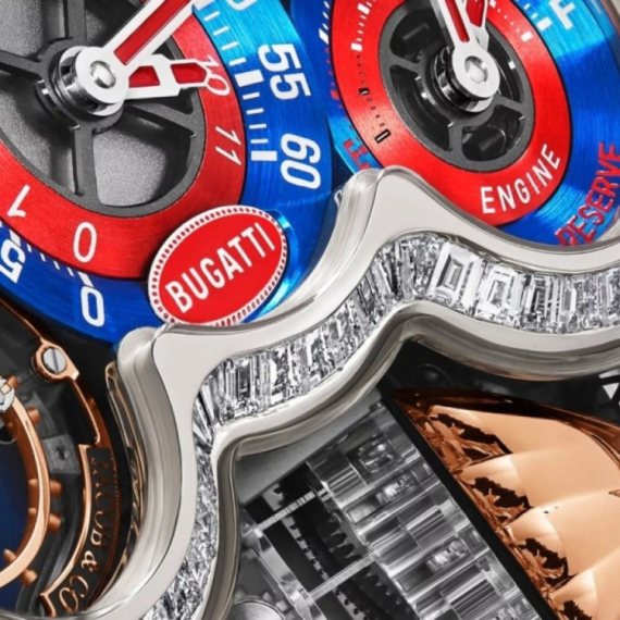 Dijamanti, rubini i V16 motor: Ovo je jedan od najređih satova na svetu! VIDEO