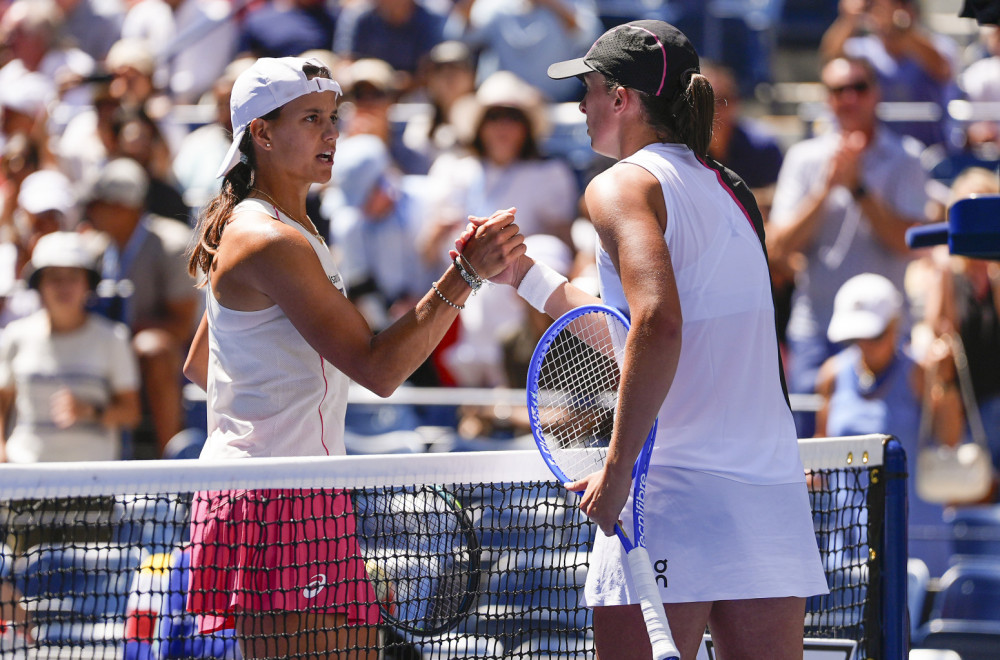 Švjontek dominantna na startu US opena