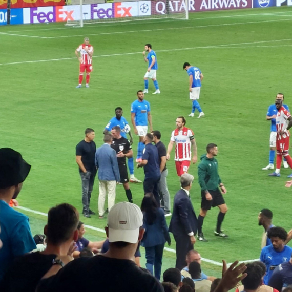 Tuča na kraju meča Zvezde i Pafosa – nikome nije jasno šta se dogodilo FOTO