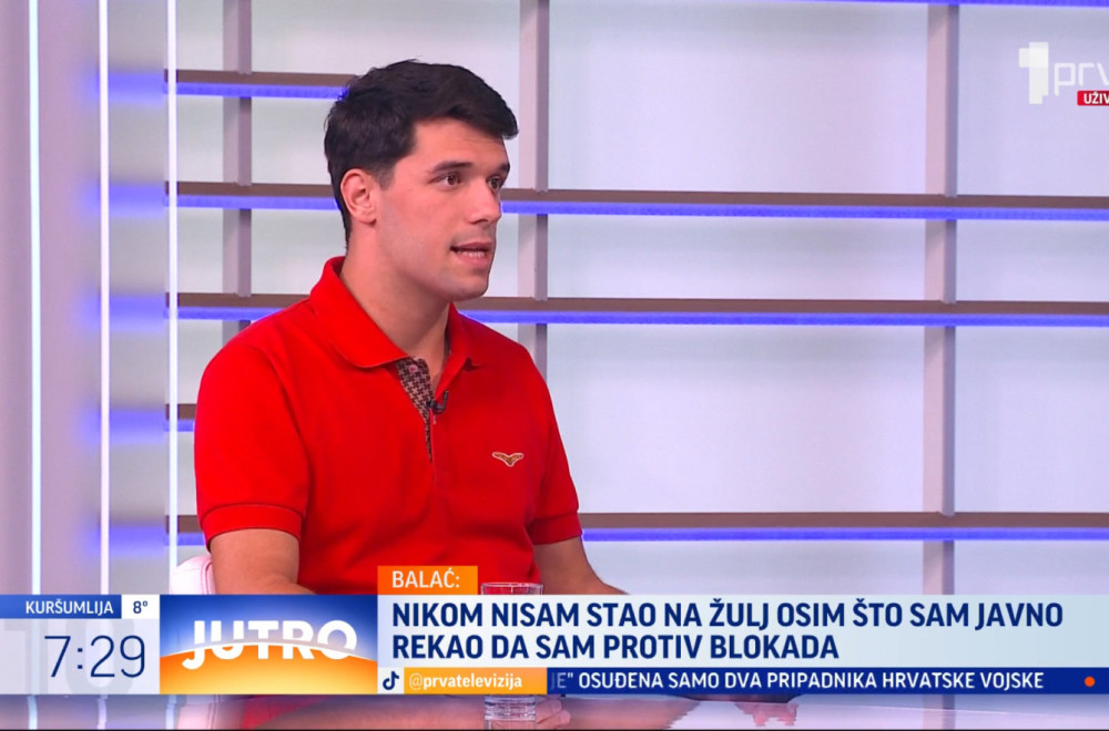 Balać za TV Prva: Šta sam skrivio da mi neko to uradi?! Kada vidite "selite se, dođoši" – to je pretnja VIDEO