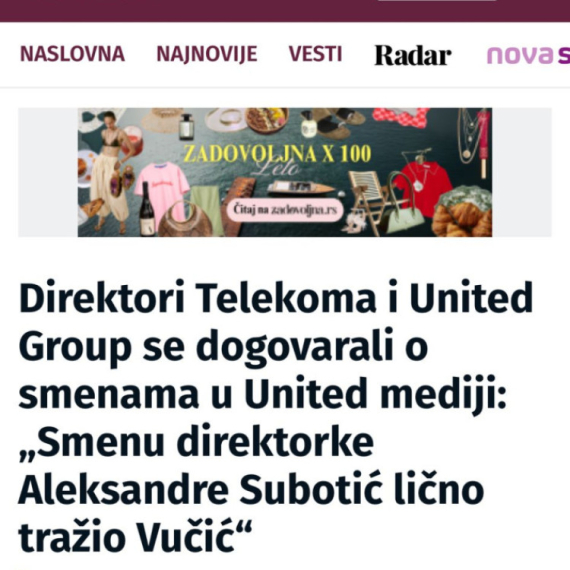 Nove obmane N1 i Nove S: OCCRP tvrdi da Vučić nema veze sa otkazima, ovi mediji nastavljaju kampanju laži FOTO