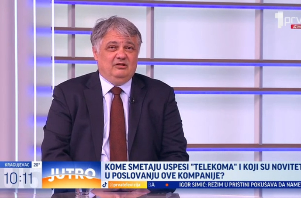 Lučić: Koji su noviteti u poslovanju Telekom Srbija VIDEO
