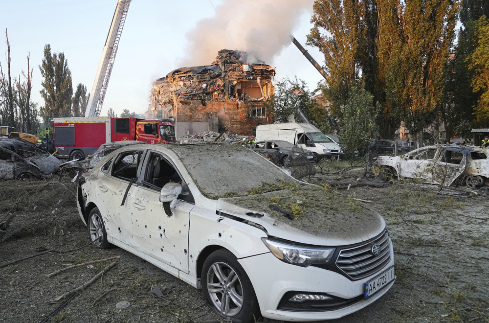 Ruski napad "ciljao diplomate"; Pogođena zgrada EU u Kijevu FOTO