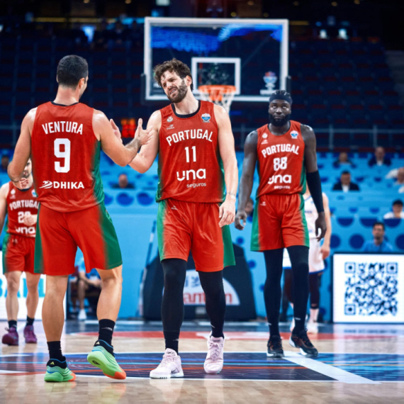 B92.Sport na treningu Portugala: Spremni su za Srbiju VIDEO